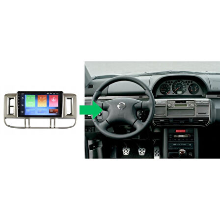 Nissan X-Trail Android Multimedya Sistemi 4-32 Blueway (2002-2004)