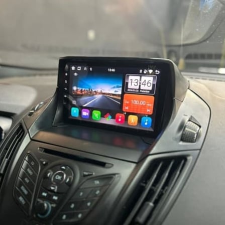 Ford Kuga C-Max Android Multimedya Sistemi 4-64 Cadence R18 (2008-2012) Ön Kayıt Kamera Hediyeli
