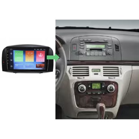 Hyundai Sonata Android Multimedya Sistemi 4-64 Cadence R18 (2005-2008) Ön Kayıt Kamera Hediyeli