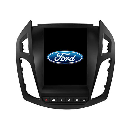 Ford Connect (Siyah Çerçeveli) 2K Görüntü Kaliteli Tesla 9.7 Inch Multimedya Sistemi 4+64 Myway (2013-2016)