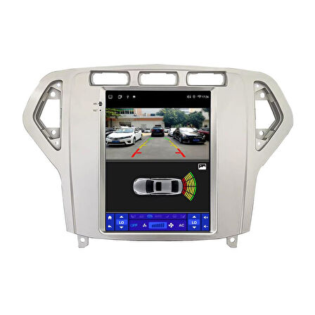 Ford Mondeo (Gri Çerçeveli) 2K Görüntü Kaliteli Tesla 9.7 Inch Multimedya Sistemi 4+64 Myway (2007-2010)