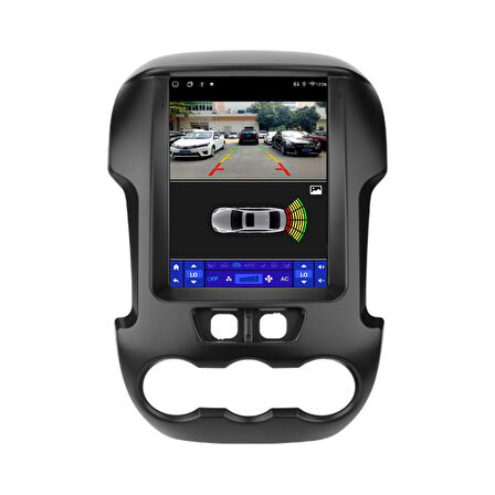 Ford Ranger 2K Görüntü Kaliteli Tesla 9.7 Inch Multimedya Sistemi 4+64 Myway (2012-2017)