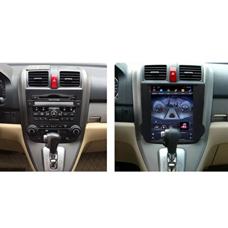 Honda CR-V 2K Görüntü Kaliteli Tesla 9.7 Inch Multimedya Sistemi 4+64 Myway (2006-2011