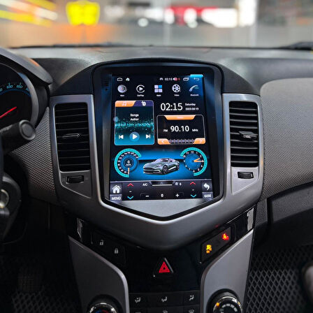 Chevrolet Cruze 2K Görüntü Kaliteli Tesla 9.7 Inch Multimedya Sistemi 4+64 Myway (2008-2012)