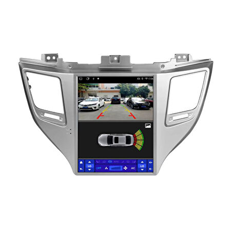 Hyundai Tucson 2K Görüntü Kaliteli Tesla 9.7 Inch Multimedya Sistemi 4+64 Myway (2015-2017)