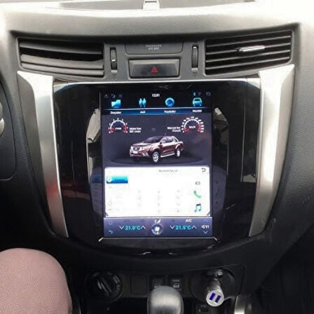 Nissan Navara 2K Görüntü Kaliteli Tesla 9.7 Inch Multimedya Sistemi 4+64 Myway (2017-2020)