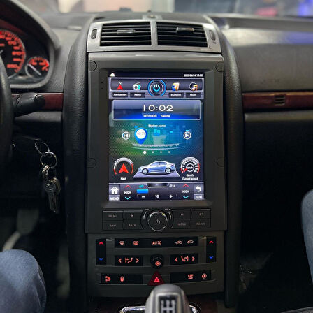 Peugeot 407 2K Görüntü Kaliteli Tesla 9.7 Inch Multimedya Sistemi 4+64 Myway (2005-2010)