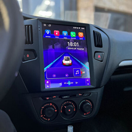 Citroen C Elysee 2K Görüntü Kaliteli Tesla 9.7 Inch Multimedya Sistemi 4+64 Myway (2012-2020)