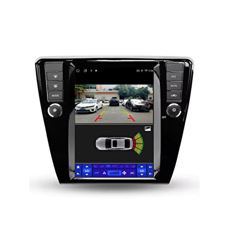 Skoda Super B  2K Görüntü Kaliteli Tesla 9.7 Inch Multimedya Sistemi 4+64 Myway (2009-2015)