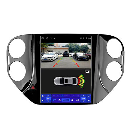 Volkswagen Tiguan 2K Görüntü Kaliteli Tesla 9.7 Inch Multimedya Sistemi 4+64 Myway (2007-2018)