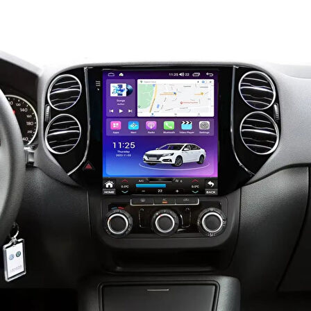 Volkswagen Tiguan 2K Görüntü Kaliteli Tesla 9.7 Inch Multimedya Sistemi 4+64 Myway (2007-2018)