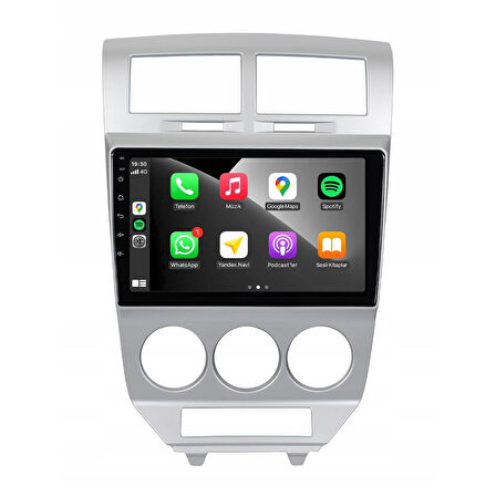 Dodge Caliber 2K Görüntü Kalitesi Android 15 Multimedya Sistemi 8+256 Myway (2006-2007)