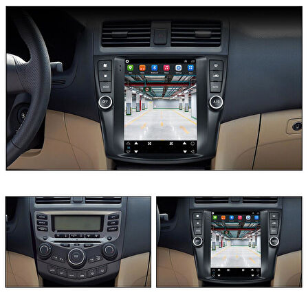 Honda Accord 2K Görüntü Kaliteli Tesla 9.7 Inch Multimedya Sistemi 8+256 Myway (2003-2008)