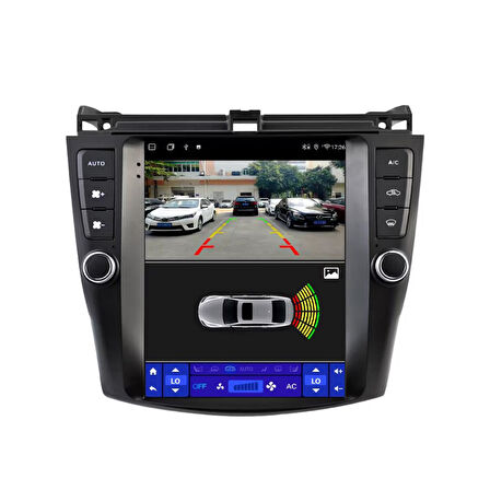 Honda Accord 2K Görüntü Kaliteli Tesla 9.7 Inch Multimedya Sistemi 8+256 Myway (2003-2008)