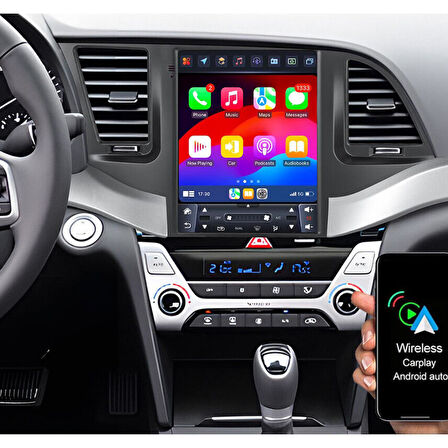 Hyundai Elantra 2K Görüntü Kaliteli Tesla 9.7 Inch Multimedya Sistemi 8+256 Myway (2016-2020)