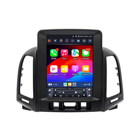 Hyundai Santa Fe 2K Görüntü Kaliteli Tesla 9.7 Inch Multimedya Sistemi 8+256 Myway (2006-2012)