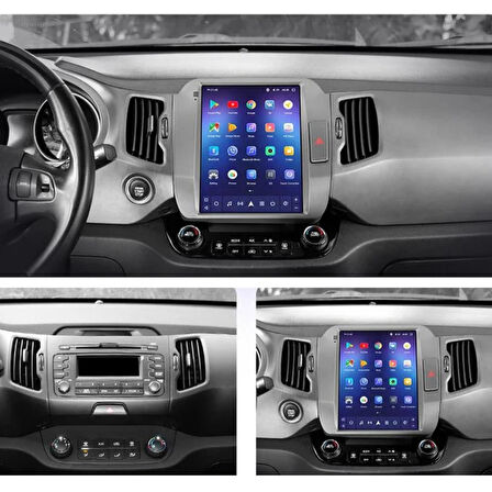 Kia Sportage 2K Görüntü Kaliteli Tesla 9.7 Inch Multimedya Sistemi 8+256 Myway (2010-2015)