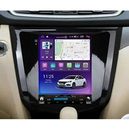 Nissan X-Trail 2K Görüntü Kaliteli Tesla 9.7 Inch Multimedya Sistemi 8+256 Myway (2014-2021)