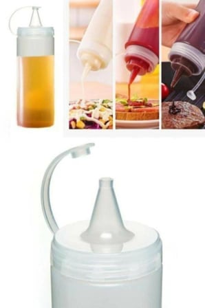 Zeytinyağı Ve Sirke Şişesi 700 ml Damlatmaz Kapaklı Mutfak Sıvı Saklama Kabı