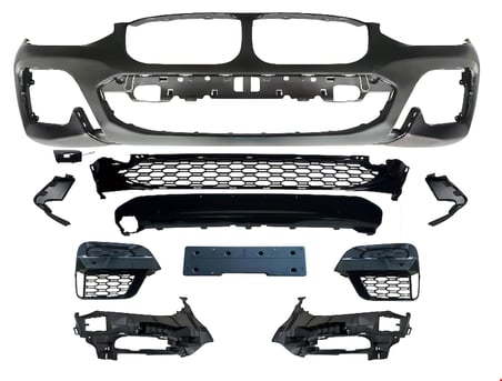 BMW - ÖN TAMPON SETİ M-TECH X3 G01 2018-