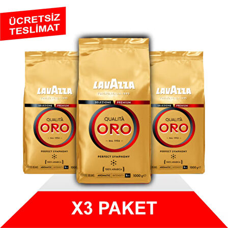 Qualità Oro Çekirdek Kahve (1000gr) x3
