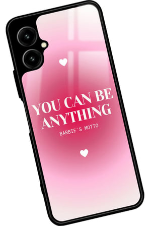 Omix X3 Uyumlu Barbies Motto Yazılı Parlak Silikon Kılıf