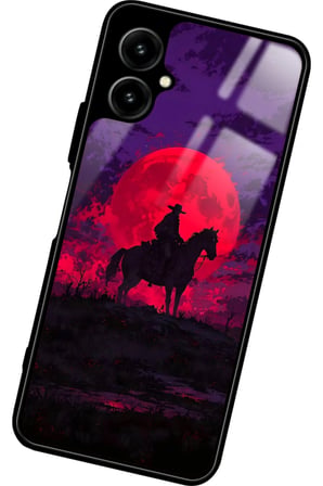 Omix X3 Uyumlu RDR2 Tasarımlı Parlak Silikon Kılıf