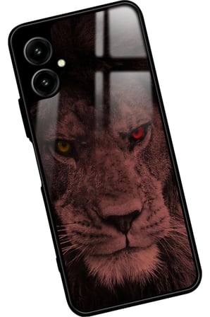 Omix X3 Uyumlu Aslan Tasarımlı Parlak Silikon Kılıf