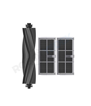 Dreame X40 Ultra L40 Ultra Uyumlu Kauçuk Ana Fırça ve Hepa Filtre-3 Parça