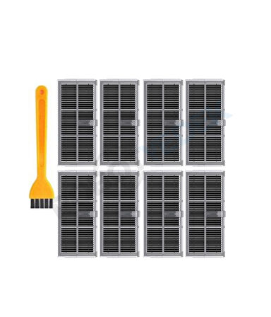 Dreame X40 Ultra L40 Ultra Uyumlu Hepa Filtre ve Temizleme Fırçası-9 Parça