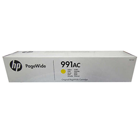 Hp X4D16AC (991AC) Sarı Orjinal Kartuş