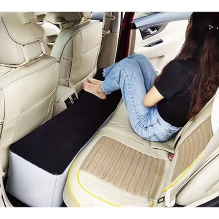 SUV Araç İçi Taşınabilir Şişme Arka Koltuk Seyahat Yastığı Pratik Yastık Kamp Ekipmanı Yol Arkadaşı