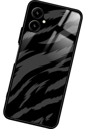 Omix X5 Uyumlu Zebra Tasarımlı Parlak Silikon Kılıf