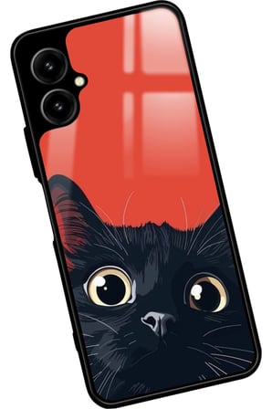 Omix X5 Uyumlu Kedi Tasarımlı Parlak Silikon Kılıf