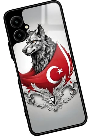 Omix X5 Uyumlu Türk Bayrağı Tasarımlı Parlak Silikon Kılıf