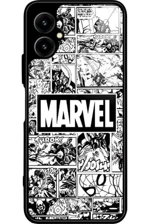 Omix X5 Uyumlu Marvel Tasarımlı Parlak Silikon Kılıf