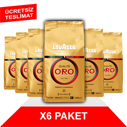 Qualità Oro Çekirdek Kahve (1000gr) x6