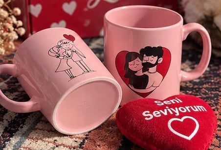 Sevgiliye Özel 3 Parça Hediye Seti