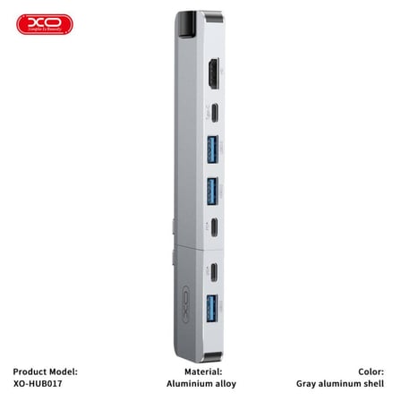 Premium USB-C Hub Çoklayıcı 4K 100W Donanım Çalışma Aktarım
