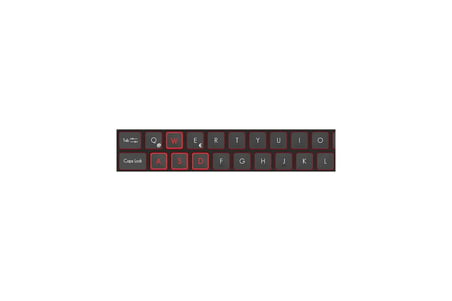 Acer Predator Helios 300 PH317-52-74AJ Klavye Işıklı V2