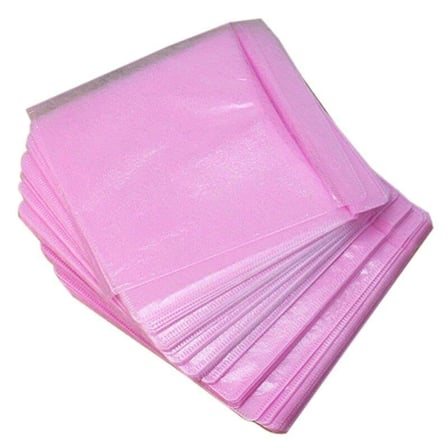 Özel Üretim Cd Dvd Zarfları Çift Yönlü 100'lü Paket Pembe Disk Zarfı Arşiv Renkli Cep