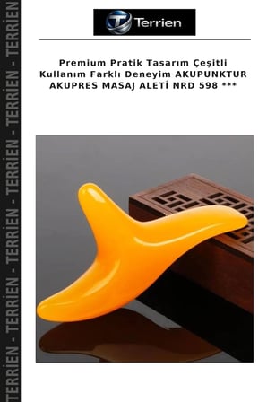 Premium Pratik Tasarım Çeşitli Kullanım Farklı Deneyim AKUPUNKTUR AKUPRES MASAJ ALETİ NRD 598 ***