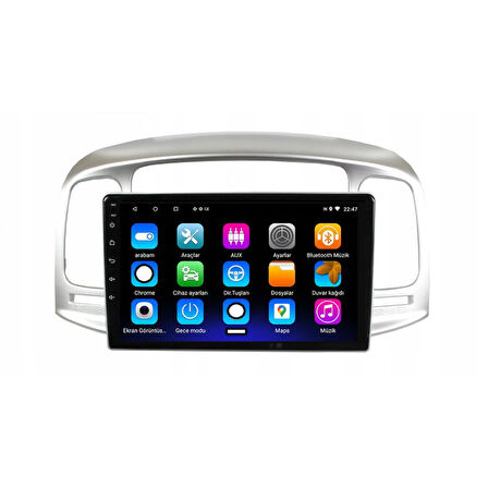 Hyundai Accent Era Android Multimedya Sistemi 2-32 For-X (2006-2012)
