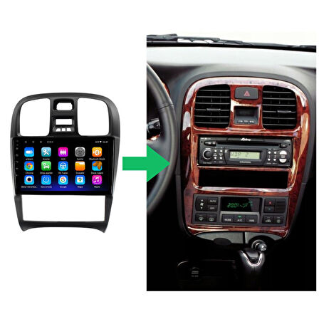 Hyundai Sonata Android Multimedya Sistemi 2-32 For-X (2004-2005)