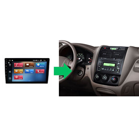 Kia Sporage Android Multimedya Sistemi 2-32 For-X (2005-2009)