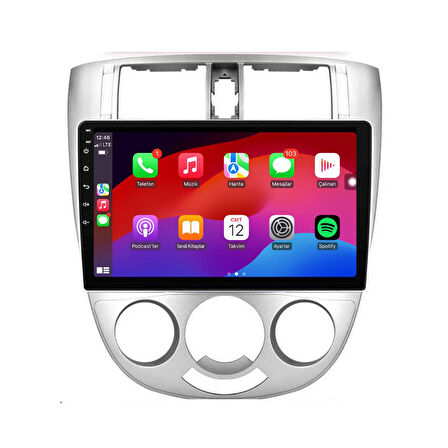 Chevrolet Lacetti Manuel Klima 10" Android Multimedya Sistemi 2-32 For-X (2004-2008)