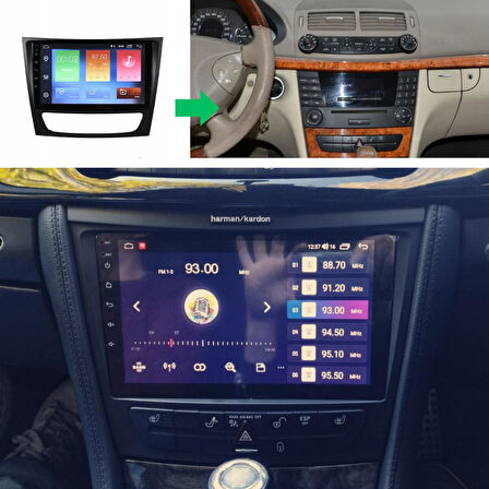 Mercedes E Serisi W211 Android Multimedya Sistemi 2-32 For-X (2002-2009)
