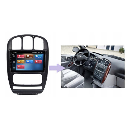 Chrysler Voyager Android Multimedya Sistemi 2-32 For-X (2002-2007)