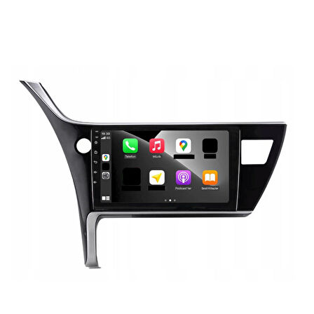 Toyota Corolla Android Multimedya Sistemi 2-32 For-X(2017-2018)