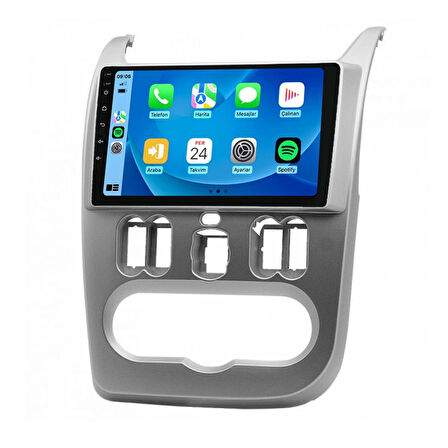 Dacia Sandero Android Multimedya Sistemi 2-32 For-X (2009-2012)